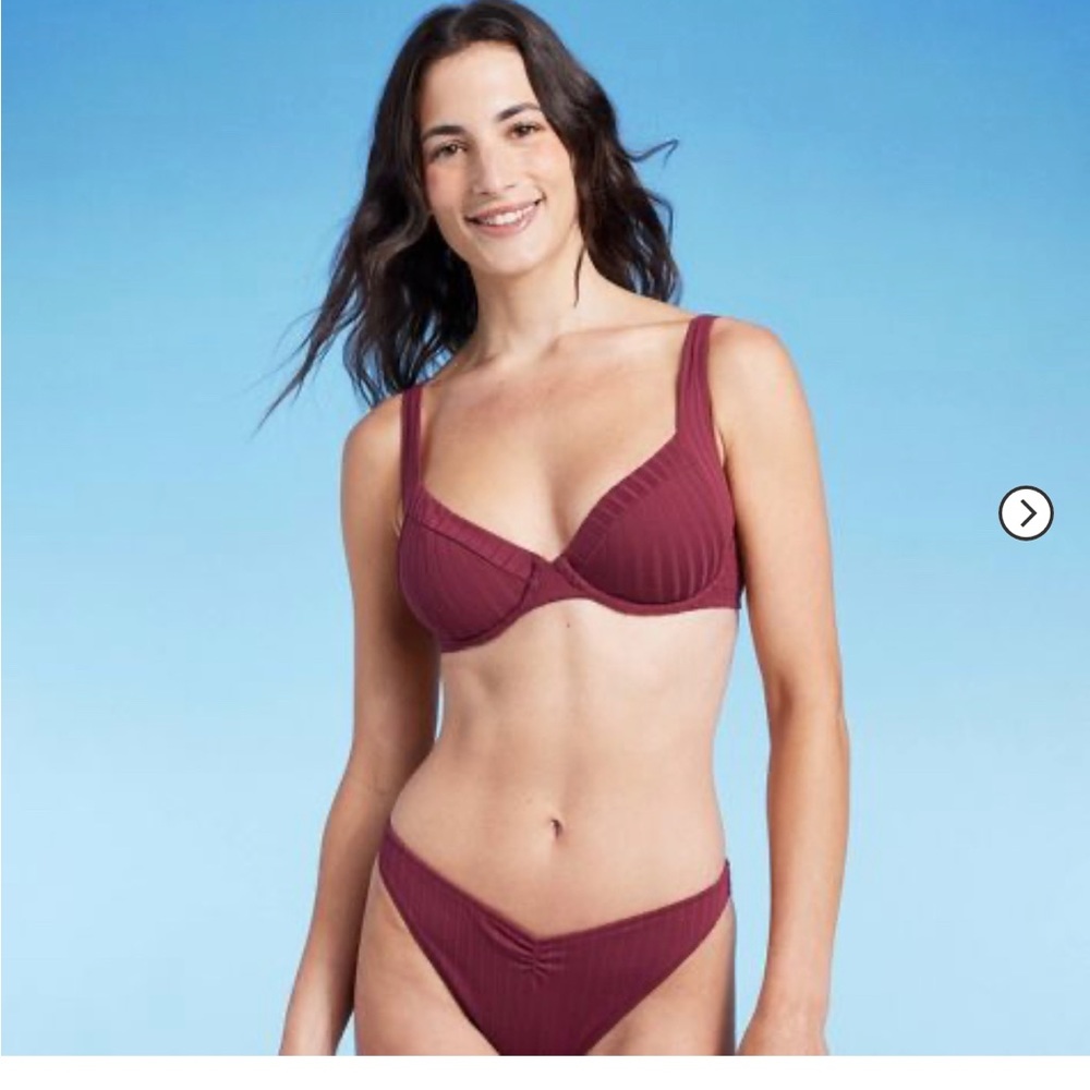 NWT Brick Red Bikini Top multiple sizes available